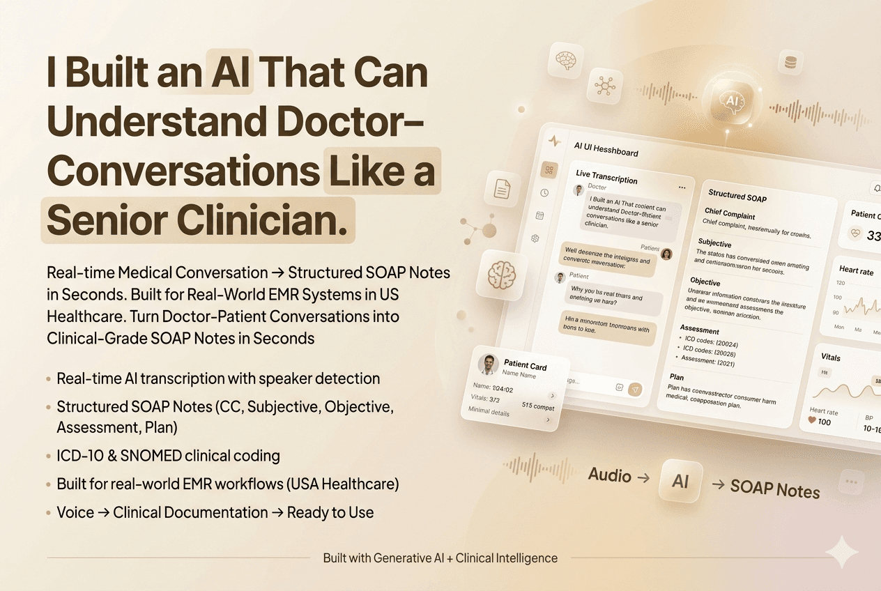 AI Medical Conversation Summarizer